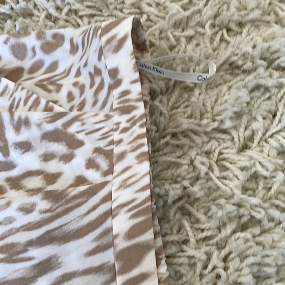 Brown and white dressy pants (new) - Picture 2 of 4